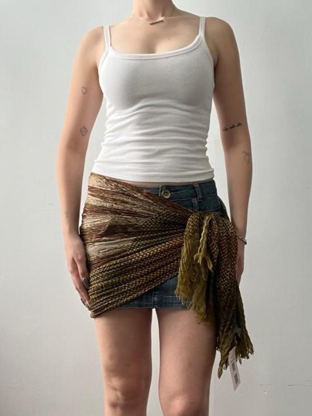 Sheer Textured Scarf
